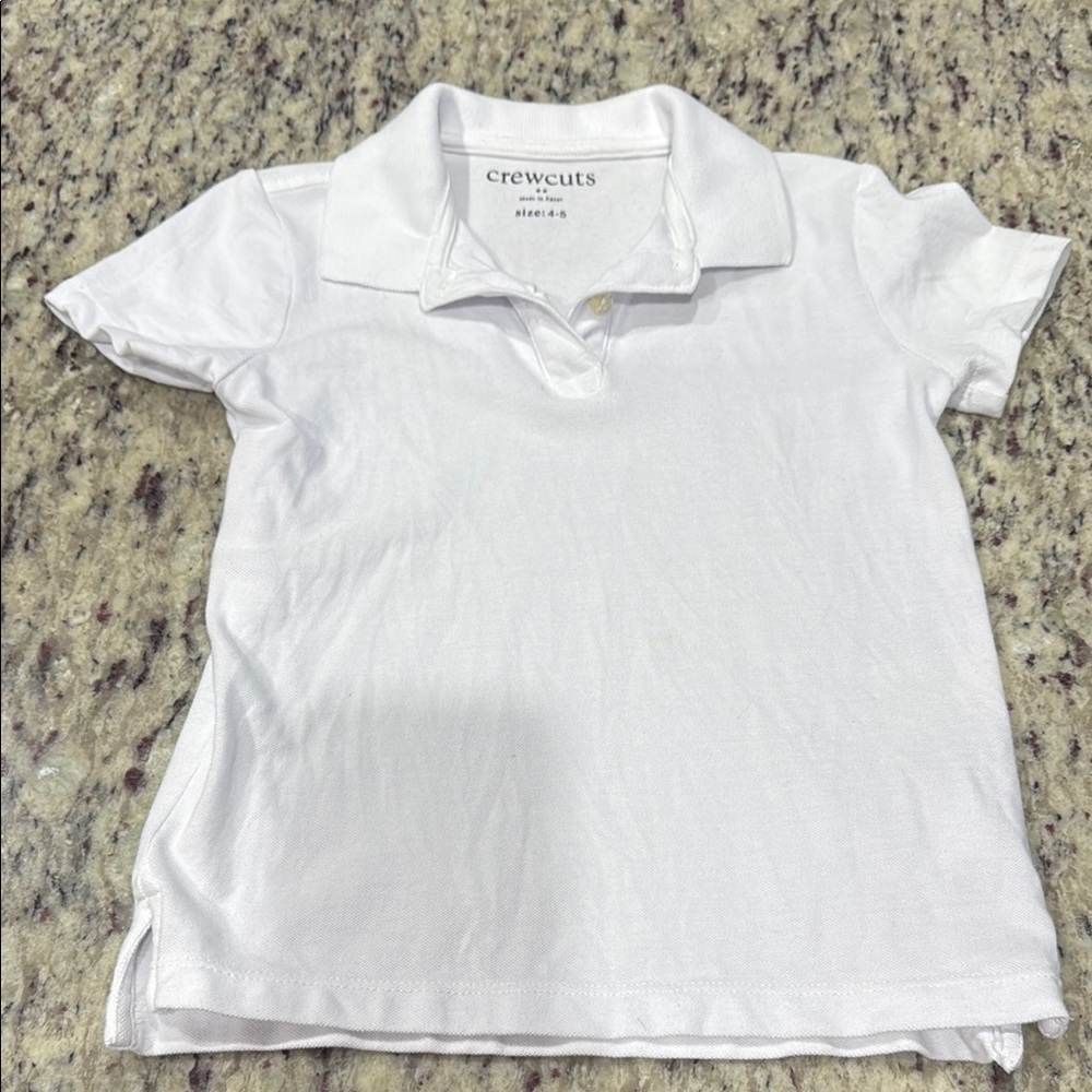 Crewcuts white polo